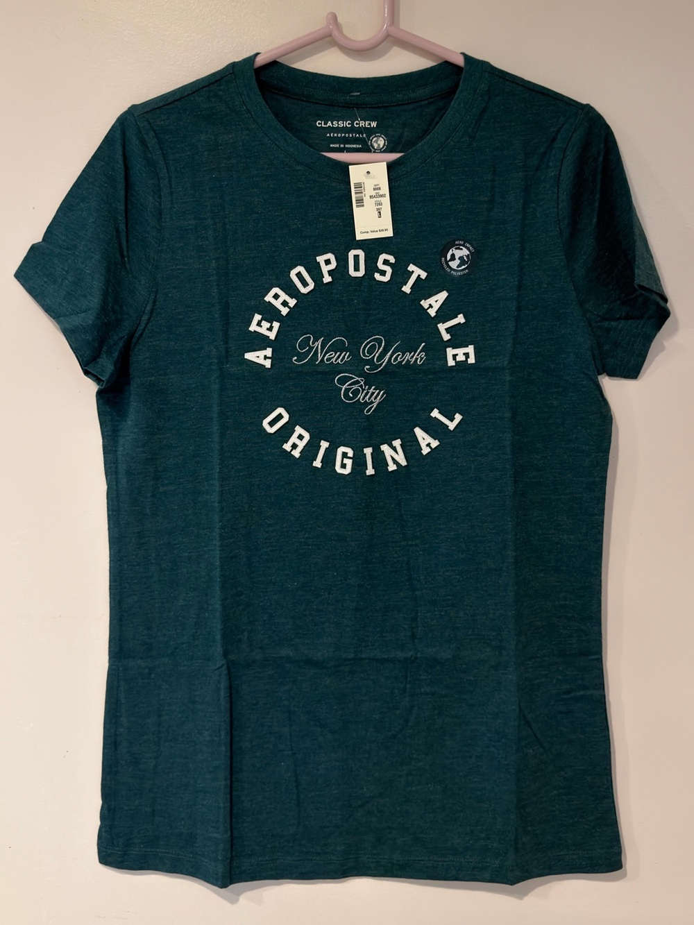 Aéropostale Original Teal NYC Graphic Tee